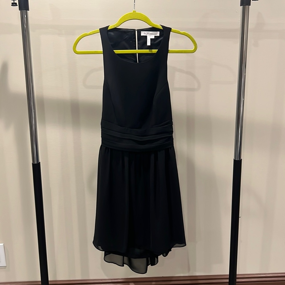 BCBGeneration black Size 10 open back dress